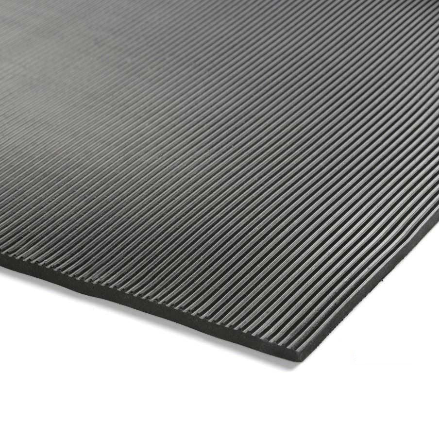 Fine Ribbed Rubber Matting 3mm & 6mm Thickness